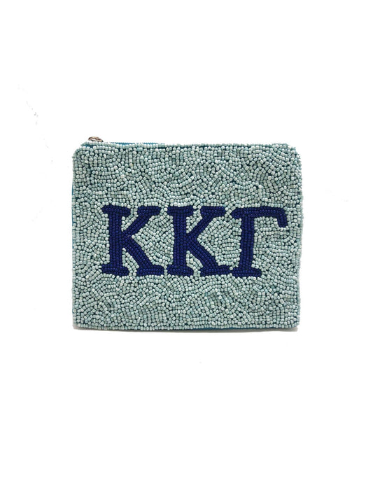 Kappa Kappa Gamma Beaded Pouch