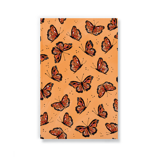 Flying Monarch Layflat Journal Notebook