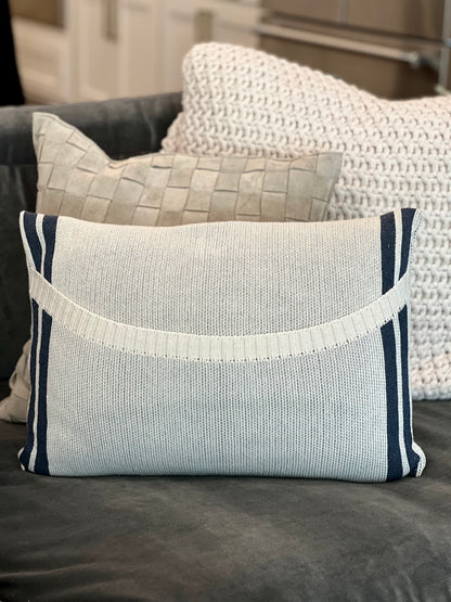 Zip Code Sweater Pillow - 78734