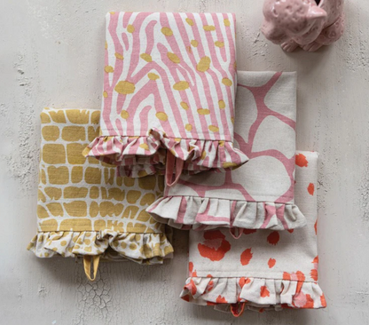 Animal Print Cotton Printed Towels