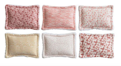 Mesh & Cotton Terry Printed Scrubby