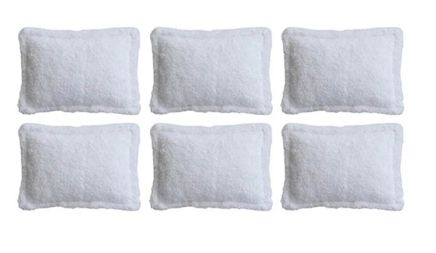 Mesh & Cotton Terry Printed Scrubby