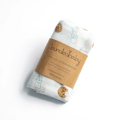 Bamboo Muslin Swaddle Blanket - Cookie Craze