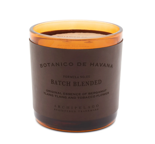 Botanico de Havana Letter Press Candle