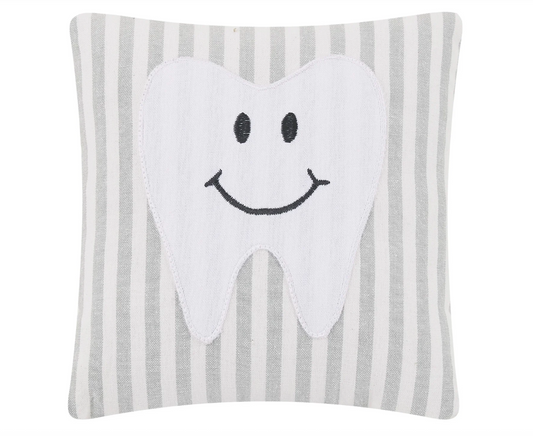 Tooth Fairy Embroidered Pillow Poly Filled