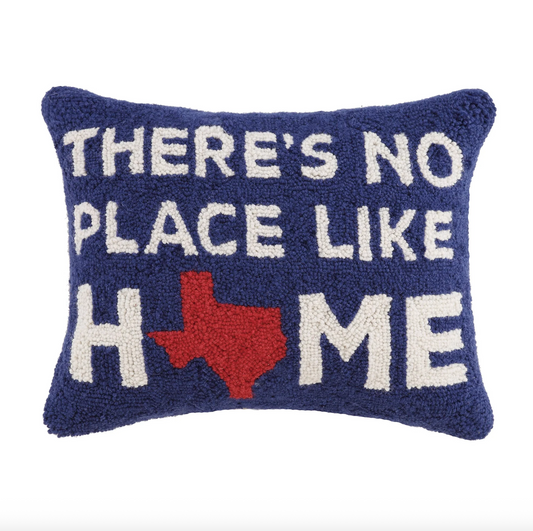 There's No Place Like Home Hook Pillow