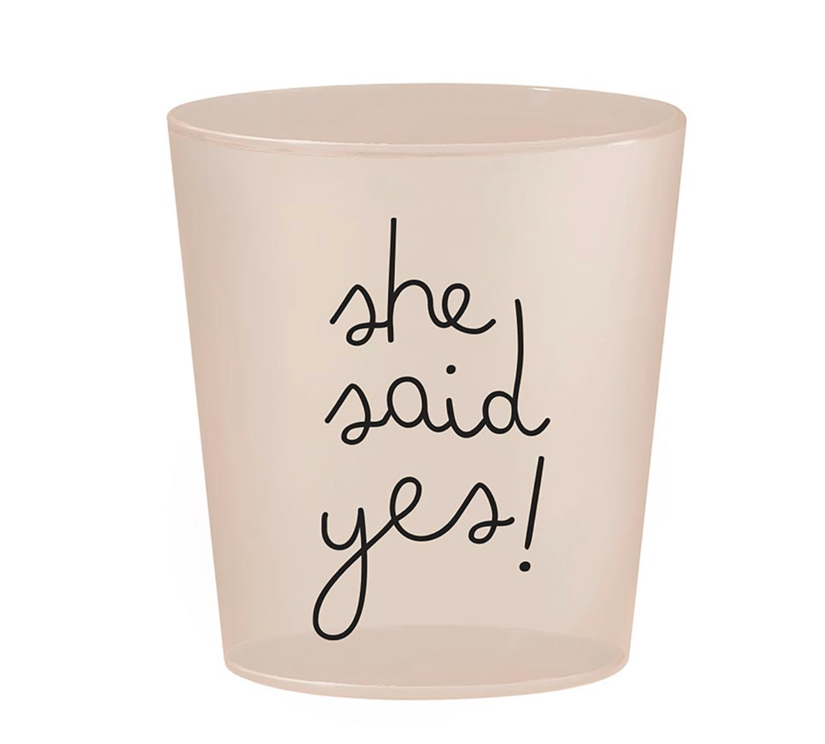Frost Shot Cups - She Said Yes! - Set of 10
