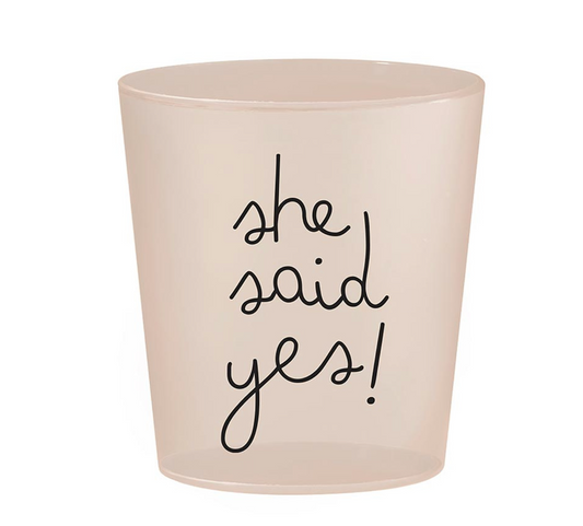 Frost Shot Cups - She Said Yes! - Set of 10