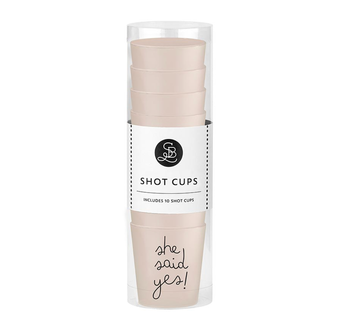 Frost Shot Cups - She Said Yes! - Set of 10