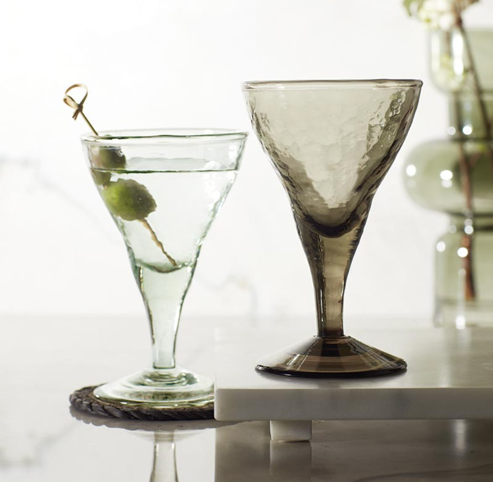 Glass Goblet - Fog