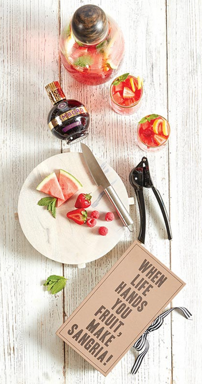Sangria Kit Book Box - When Life Hands You Fruit