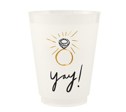Frost Cups - Yay! - Set of 8