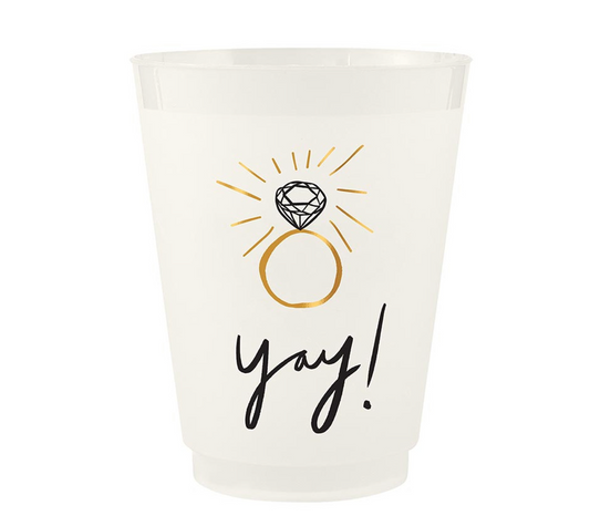 Frost Cups - Yay! - Set of 8