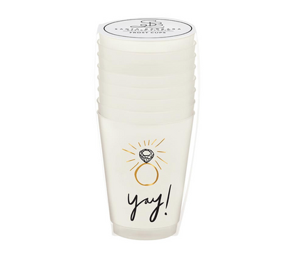 Frost Cups - Yay! - Set of 8