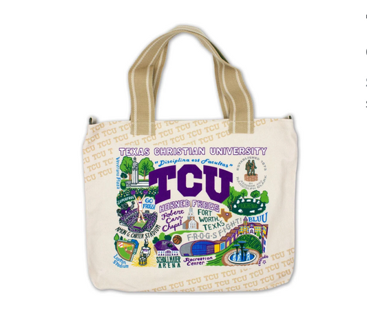 Texas Christian University Collegiate Tote Bag