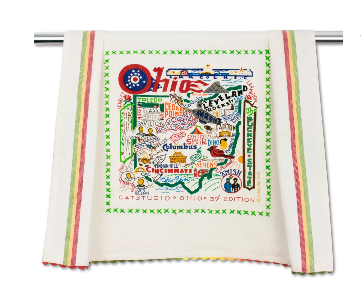 Ohio Dish Towel