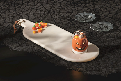 Pumpkin Basket Light-up Sitter