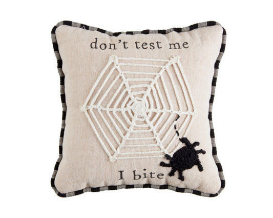 I Bite Mini Pillow