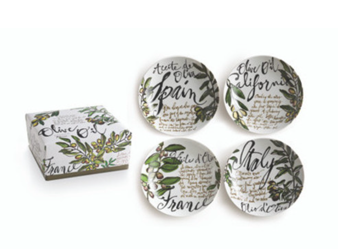 Olive Oil Pasta Bowls - Set of 4