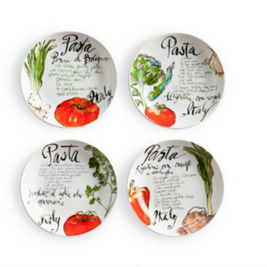 Pasta Italiana Dipping Dish - Set of 4