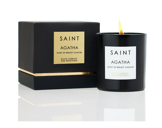 Saint Agatha Candle