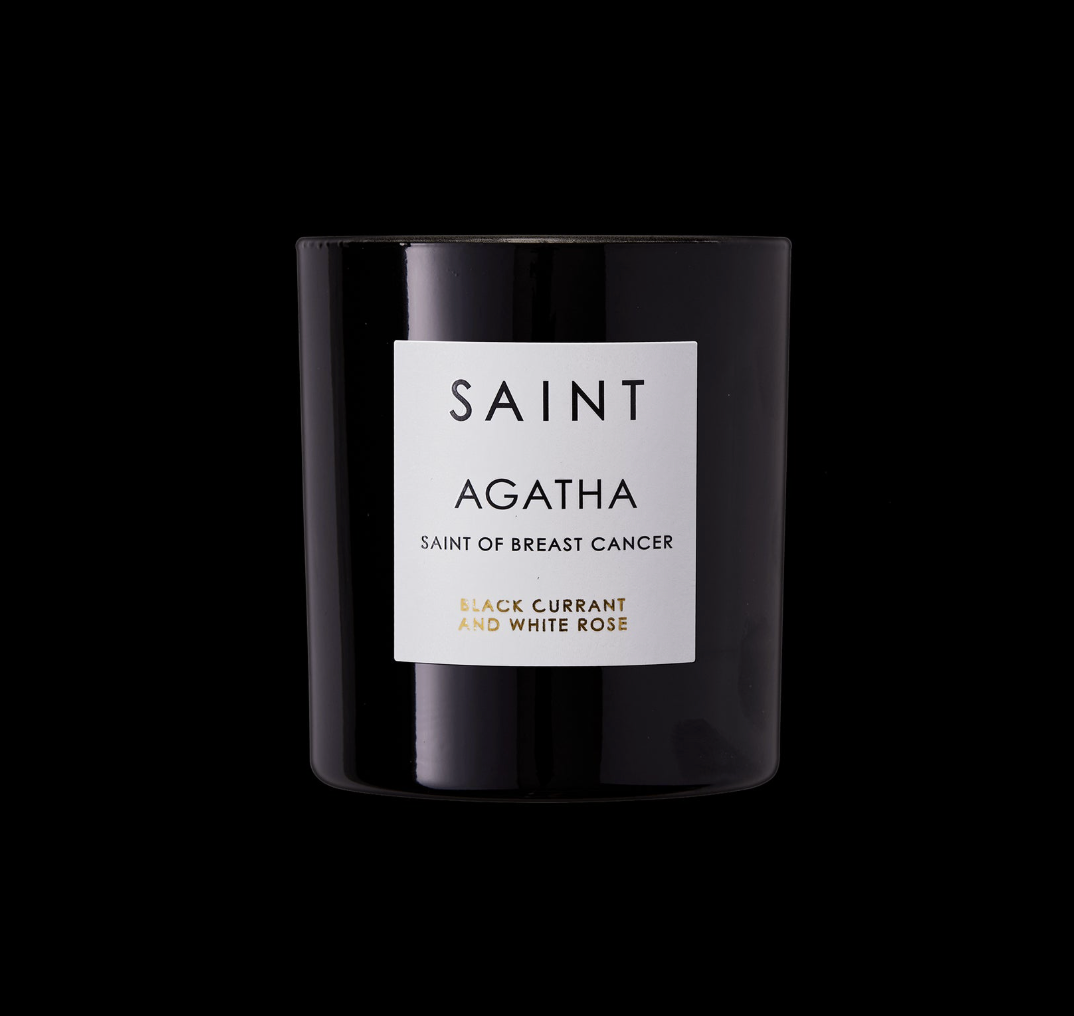Saint Agatha Candle