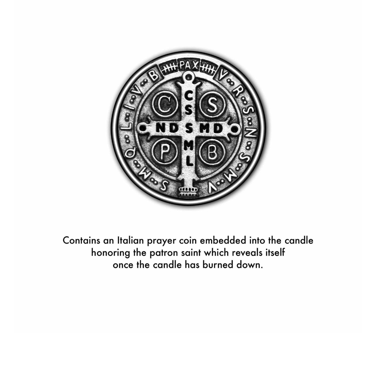 Saint Benedict Candle