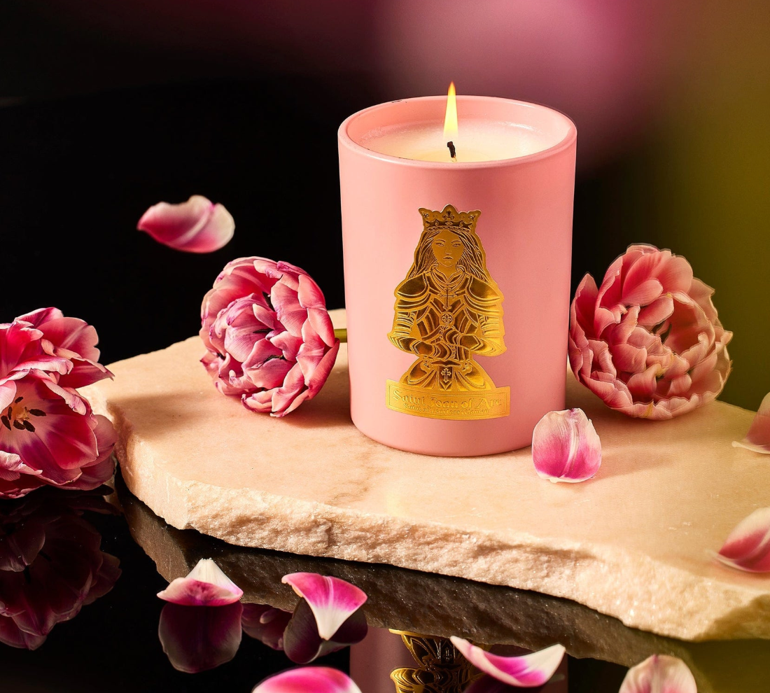Saint Joan of Arc Candle