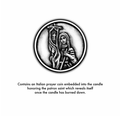 Saint Joan of Arc Candle