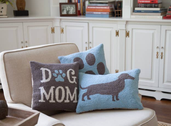 Dog Mom Hook Pillow