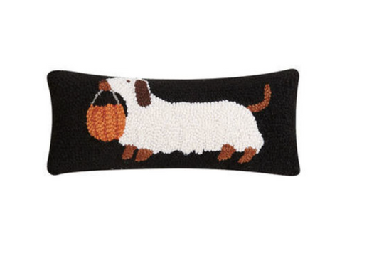 Halloween Dachshund Hook Pillow