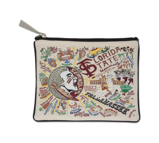 Florida State University Zip Pouch
