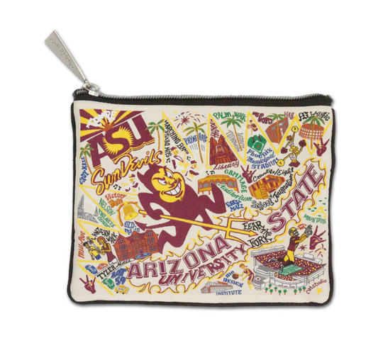 Arizona State University Zip Pouch
