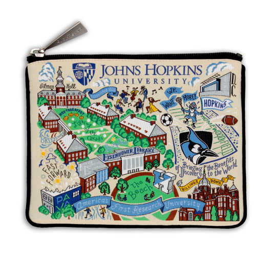 Johns Hopkins University Zip Pouch