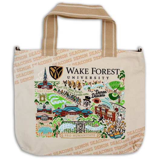 Wake Forest University Collegiate Tote Bag