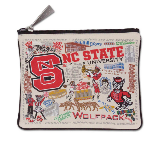 North Carolina State University Zip Pouch