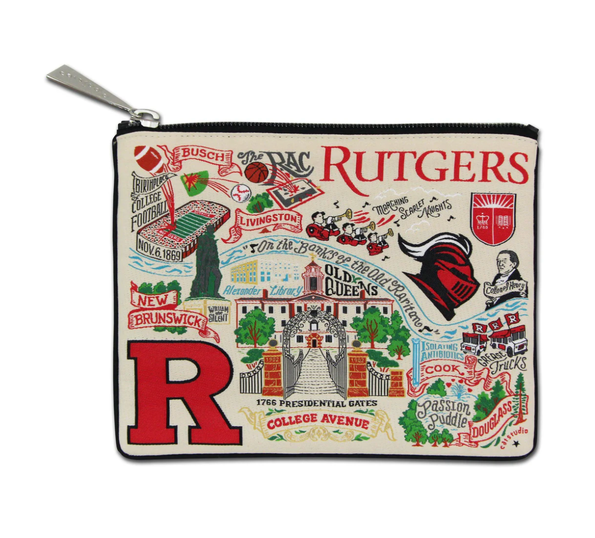 Rutgers University Zip Pouch