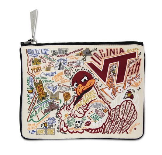 Virginia Tech Zip Pouch