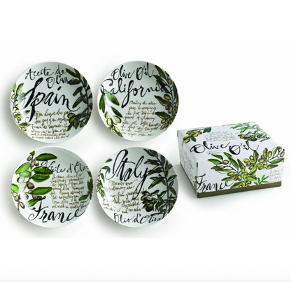 Olive Oil Pasta Bowls - Set of 4