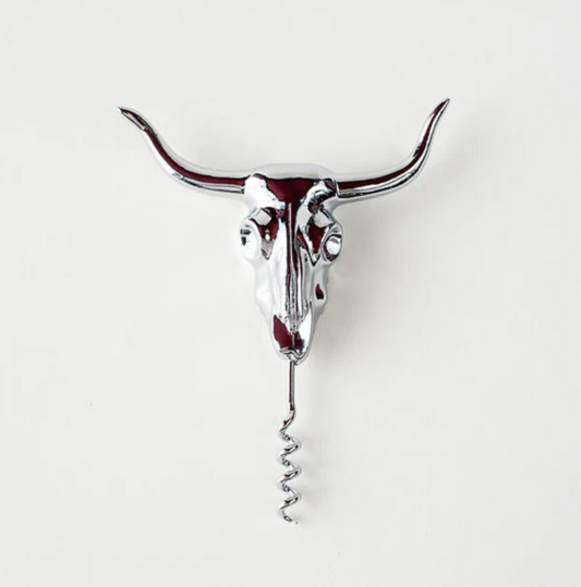 Longhorn Corkscrew Bottle Opener