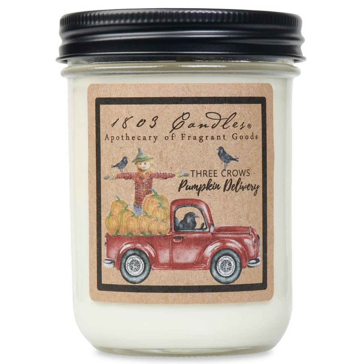 Three Crows Pumpkin Delivery Candle