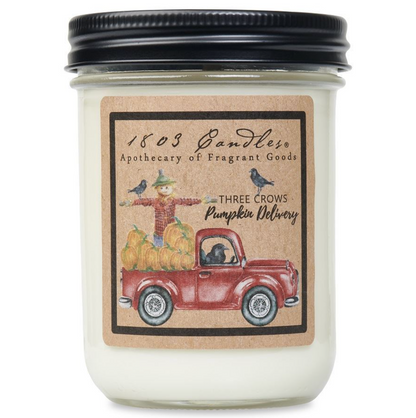 Three Crows Pumpkin Delivery Candle