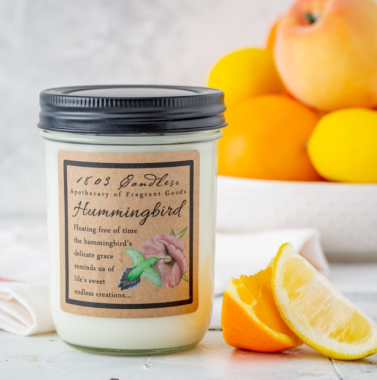 Hummingbird Candle