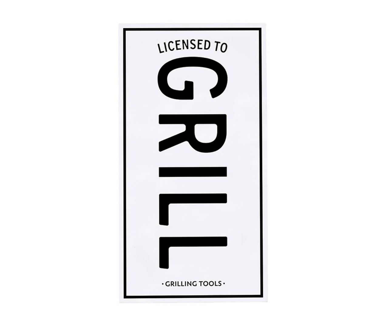 Natural BBQ Tools Book Box - Licensed to Grill