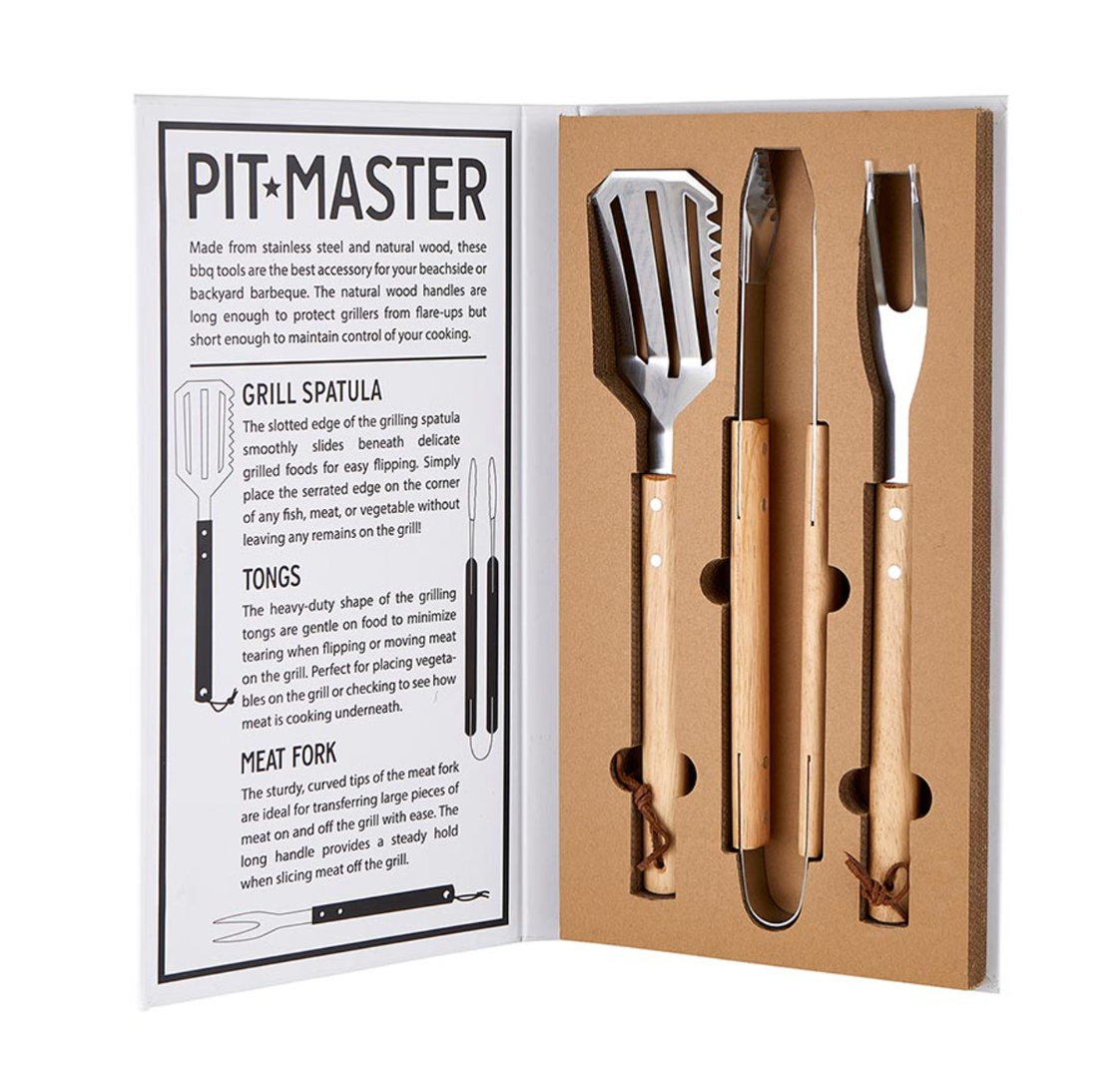 Natural BBQ Tools Book Box - Licensed to Grill