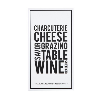 Charcuterie Cheese Knives Book Box - Pearl