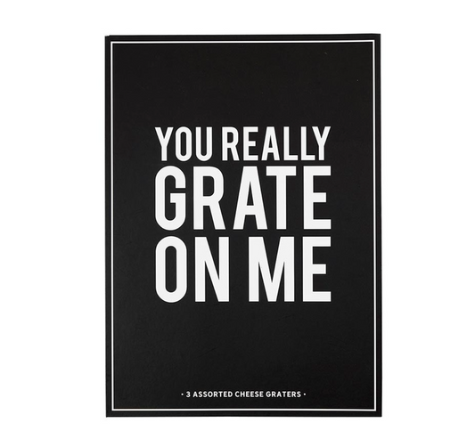 Cheese Graters Book Box - You Really Grate On Me
