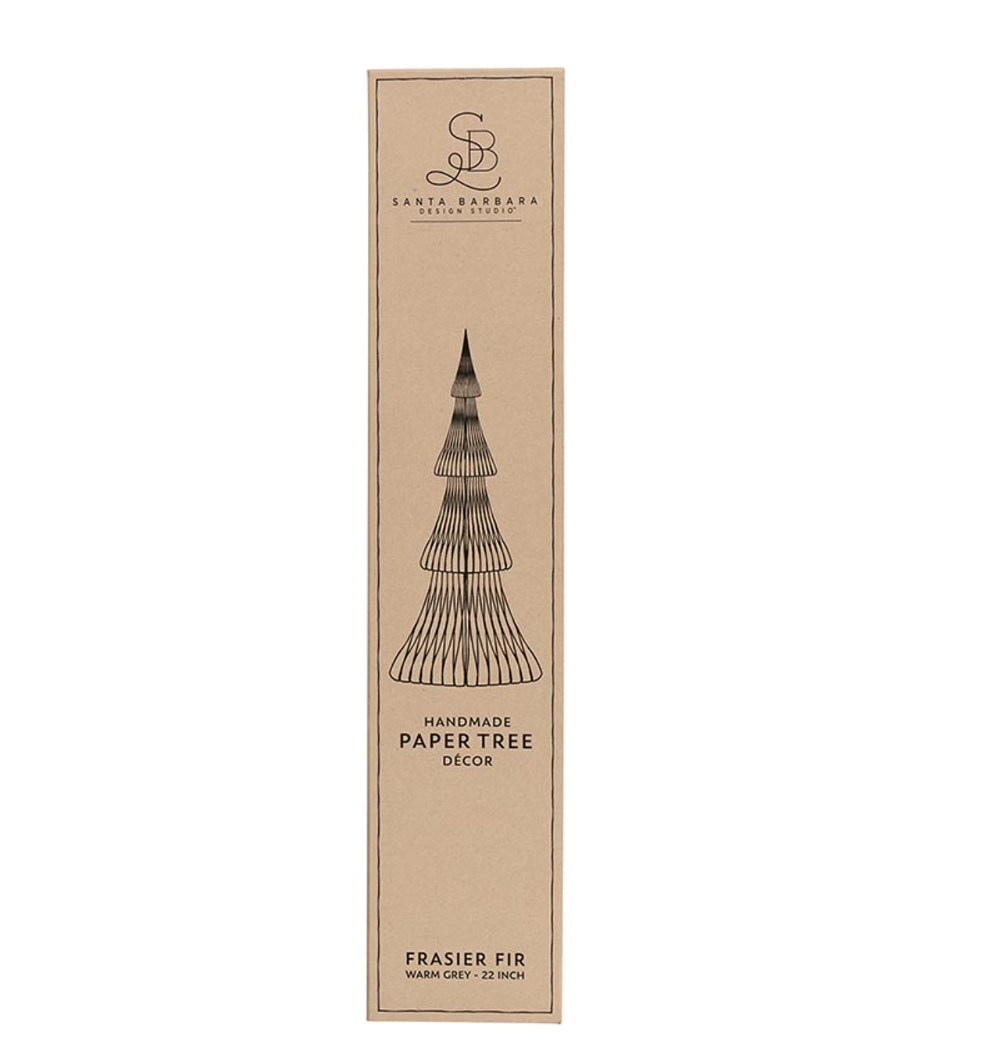 Paper Tree - Frasier Warm Grey 22"