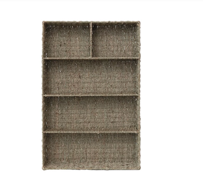Hand-Woven Seagrass Basket