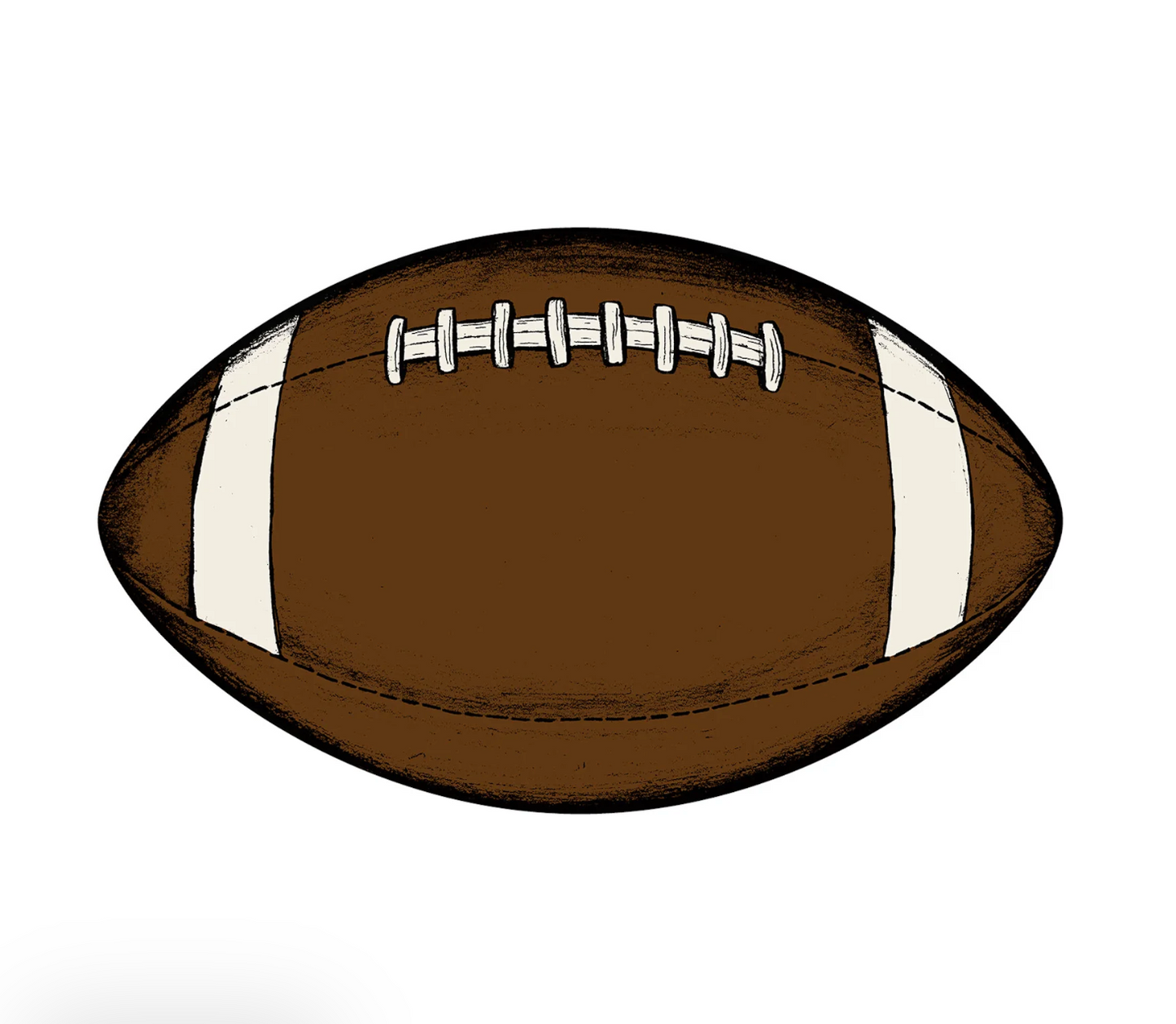 Die-cut Football Placemats - Set of 12